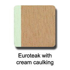 Dek-King Euro with cream synthetic teak flooring