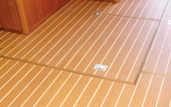 Lonseal - Boat Vinyl Flooring L-trim to finish edges where needed
